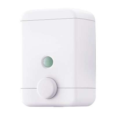 Wall Mounted Square Shape Design White Hand Wash Soap Dispenser