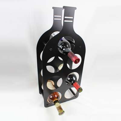 Wine Bottle Shape Design Seven Bottle Wine Rack