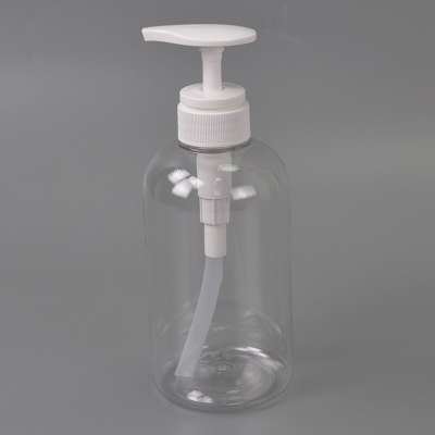 Chubby Design PET Soap Dispenser with White Pump - 500 ML